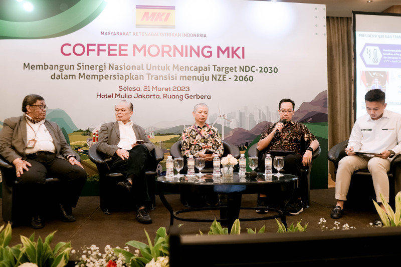 Gelar Coffee Morning, MKI Integrasikan Sinergi Nasional Dukung Target NDC dan Net Zero Emission